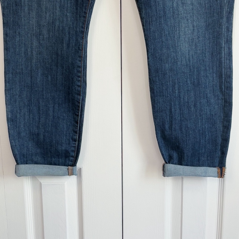 NWT Gap Dark Wash Indigo Denim High Rise Crop Legging Jeans 16 - Picture 8 of 16